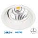 Foco Downlight LED COB Orientable Redondo Blanco Ø86mm 9w Konic